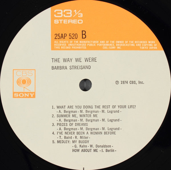 The Way We Were