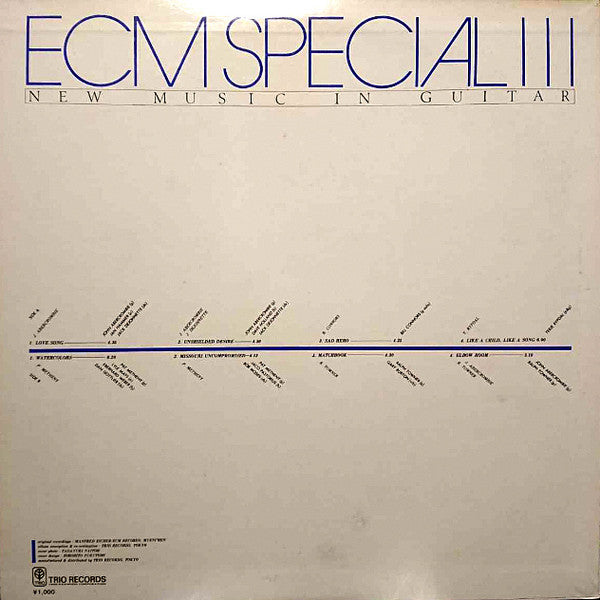 ECM Special III (New Music In Guitar)