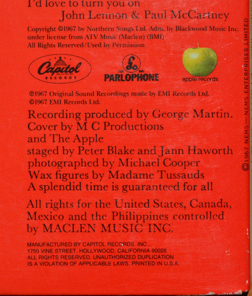 Sgt. Pepper's Lonely Hearts Club Band