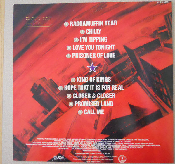 Release: Raggamuffin Year-Vinyl-US-1986-MLPS 9803-5363374