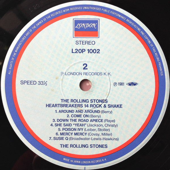 Heartbreakers 14 Rock & Shake = ハートブレイカーズ 14 ロック&シェイク