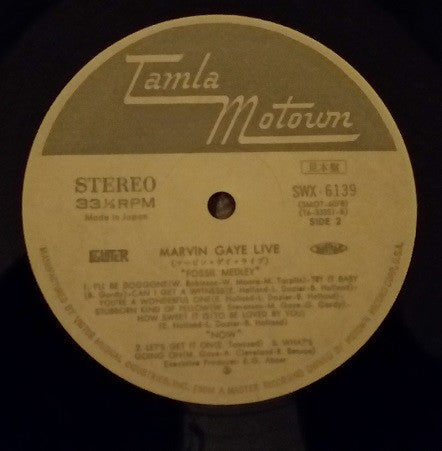 Marvin Gaye Live!