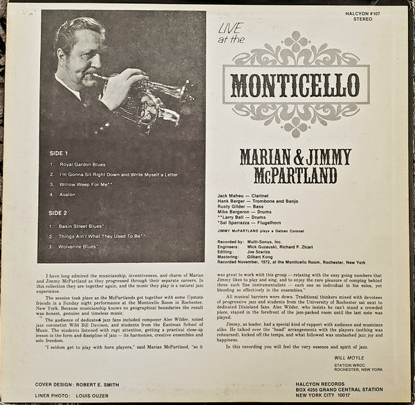 Live At The Monticello