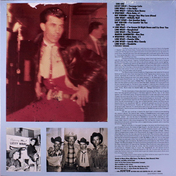 Master Release: Missing Links Vol. 1 - Hillbilly Wolf by Link Wray