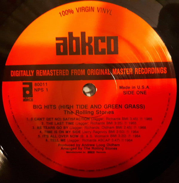 Big Hits (High Tide And Green Grass)