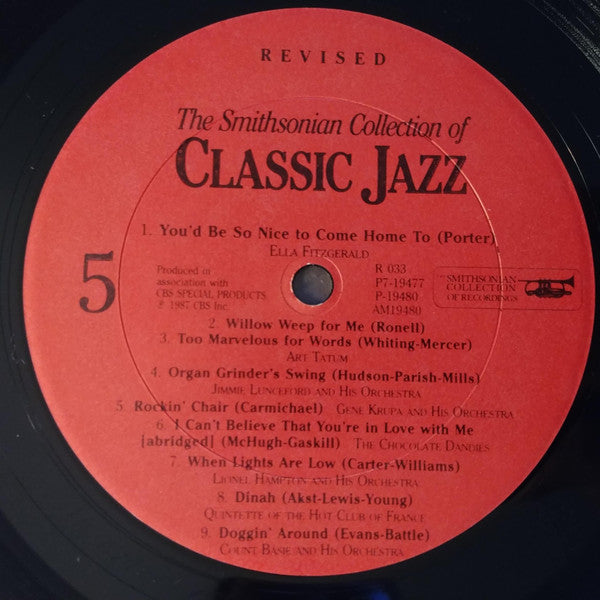 The Smithsonian Collection Of Classic Jazz - Revised
