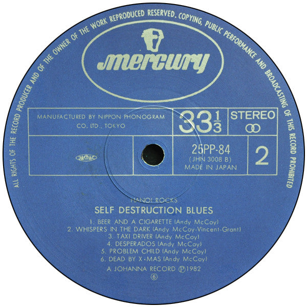 Self Destruction Blues