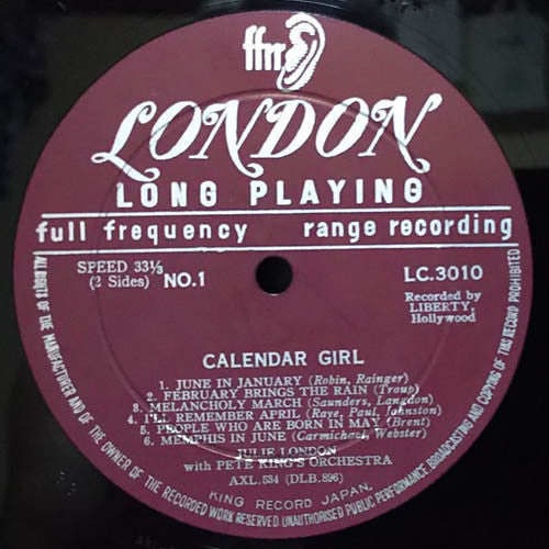 Calendar Girl