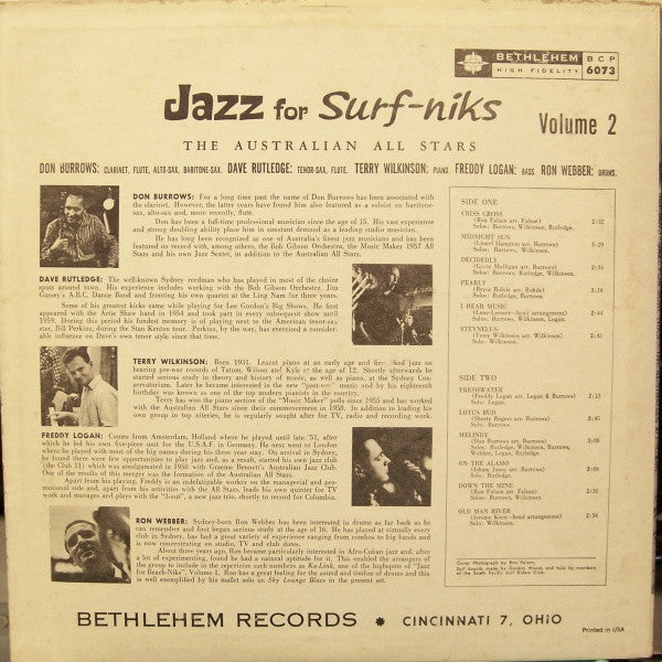Jazz For Surf-niks Volume 2