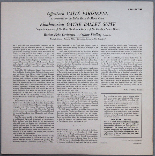 Gaîté Parisienne / Gayne Ballet Suite