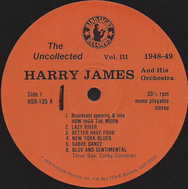 The Uncollected Harry James, Vol. 3, 1948-49