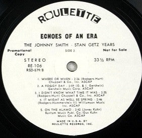 The Johnny Smith - Stan Getz Years