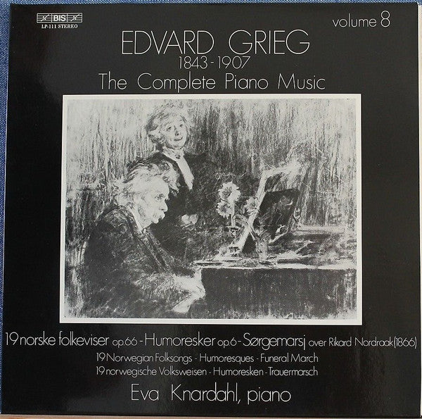 Release: The Complete Piano Music Volume 8-Vinyl-Sweden-1978-LP-111-4577570