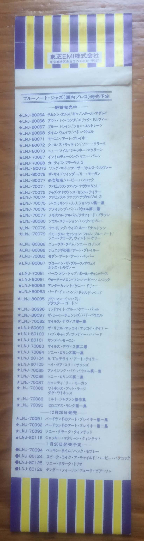 A Night At Birdland, Volume 2