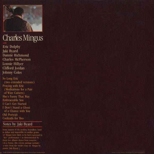Master Release: Portrait by Charles Mingus