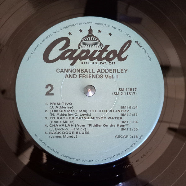 Cannonball Adderley And Friends Vol. I
