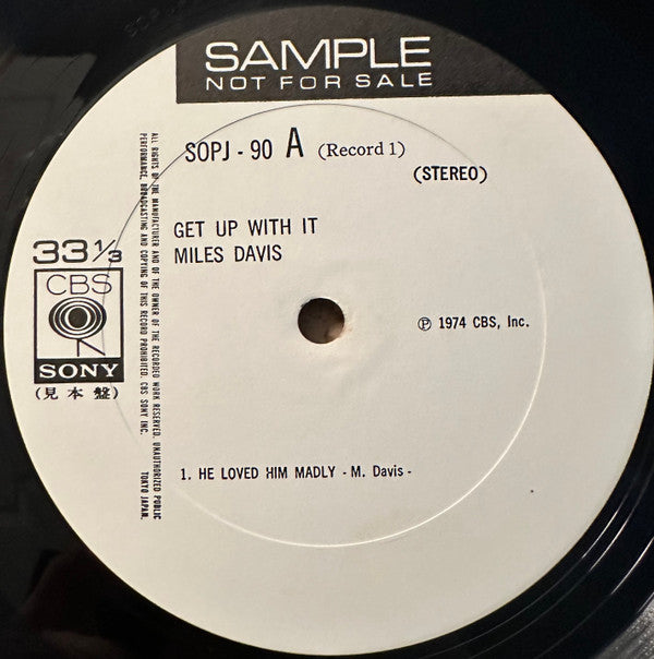 Release: Get Up With It-Vinyl-Japan-1974-SOPJ 90~91-4980782