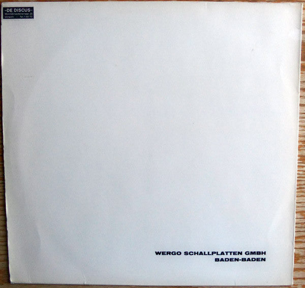 Release: Circles · Sequenza I, III, V-Vinyl-Germany-1967-WER 60021-4217768