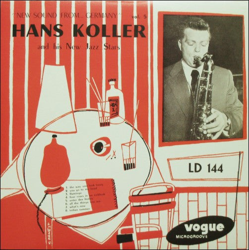 Master Release: "New Sound From Germany" Vol. 5 by Hans Koller New Jazz Stars