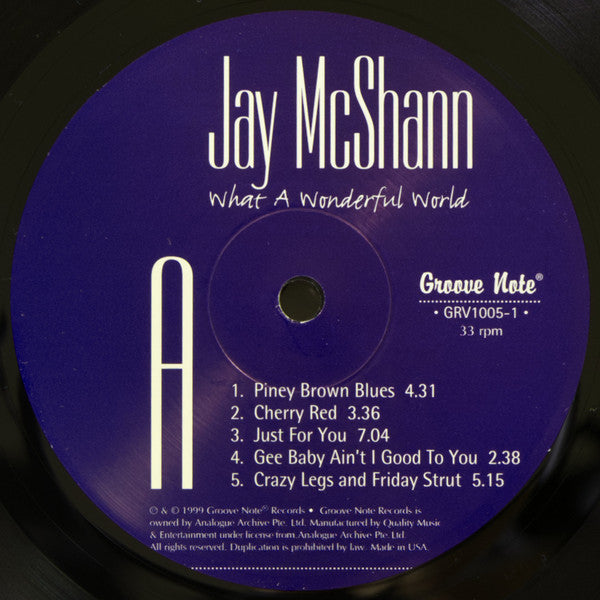 What A Wonderful World