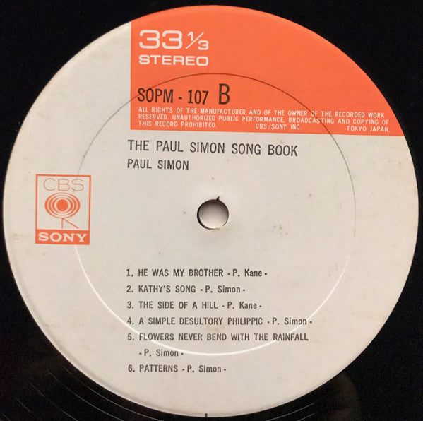 The Paul Simon Song Book