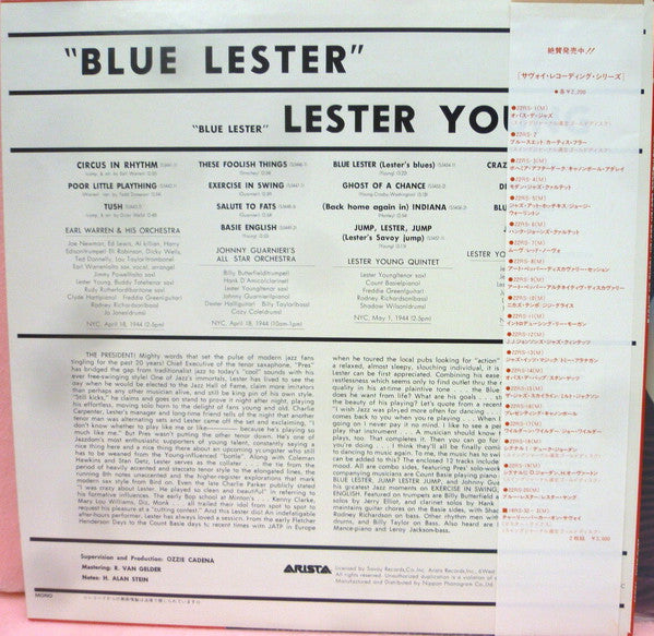 Blue Lester