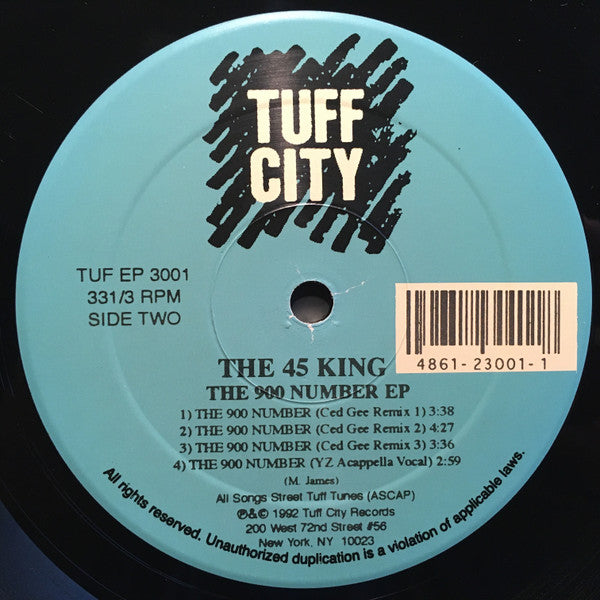 Release: The 900 Number EP-Vinyl-US-1992-TUF EP 3001-5130563
