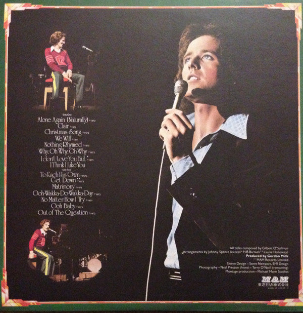 Gilbert O'Sullivan Greatest Hits