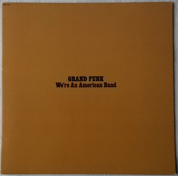 Release: We're An American Band-Vinyl-US-1983-SMAS-11207-9885731