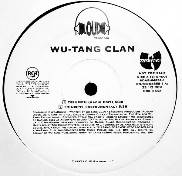 Release: Triumph-Vinyl-US-1997-RDAB-64858-1, RDAB-64858-1-7552345