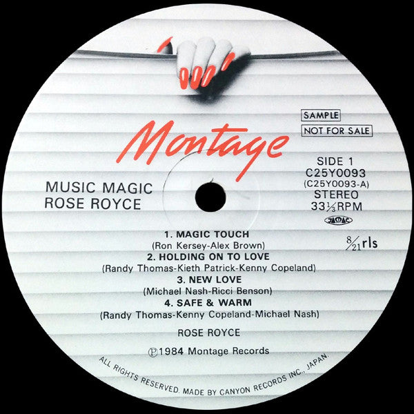 Release: Music Magic-Vinyl-Japan-1984-C25Y0093-7319303