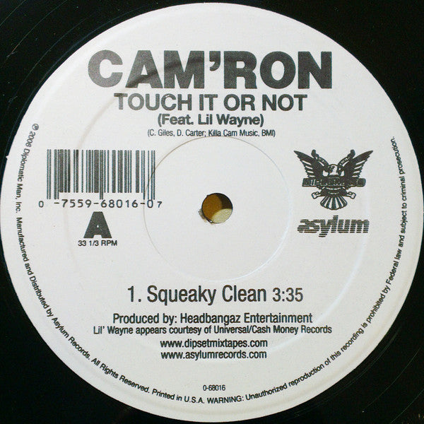 Master Release: Touch It Or Not by Cam'ron