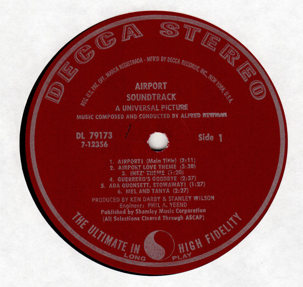 Airport (Original Sound Track Album)