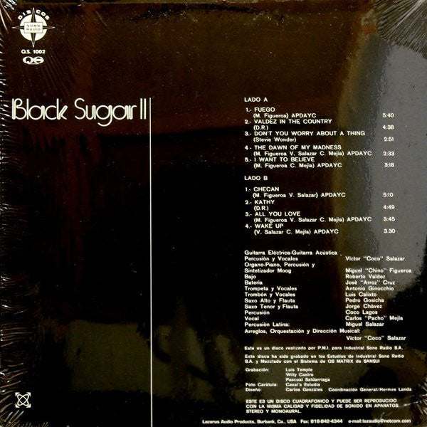 Master Release: Black Sugar II by Black Sugar