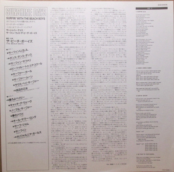 Sunshine Days: Surfin' With The Beach Boys