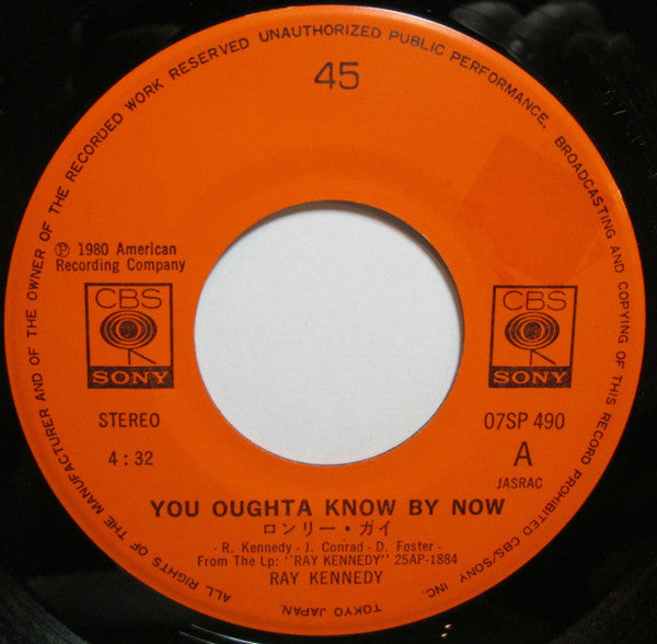 You Oughta Know By Now = ロンリー・ガイ