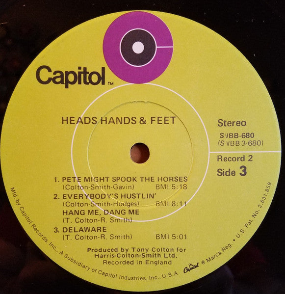 Heads, Hands & Feet