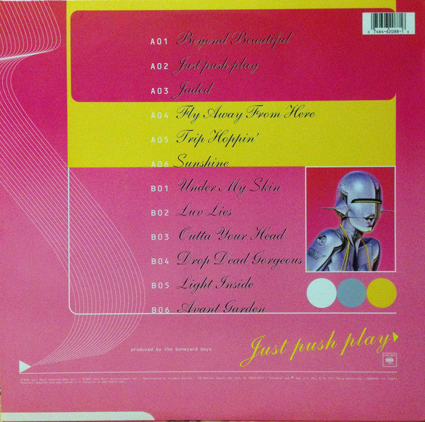 Release: Just Push Play-Vinyl-US-2001-C 62088-5271317