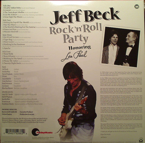 Master Release: Rock 'n' Roll Party: Honoring Les Paul by Jeff Beck
