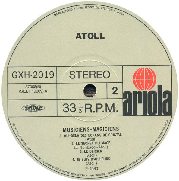 Musiciens - Magiciens