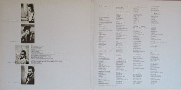 Release: Promise-Vinyl-UK-1985-EPC 86318-9625319