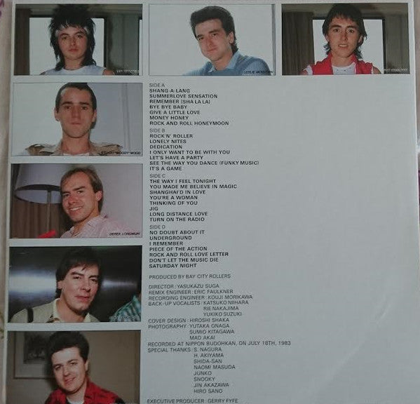 Bay City Rollers Live In Japan = ライヴ・イン・ジャパン