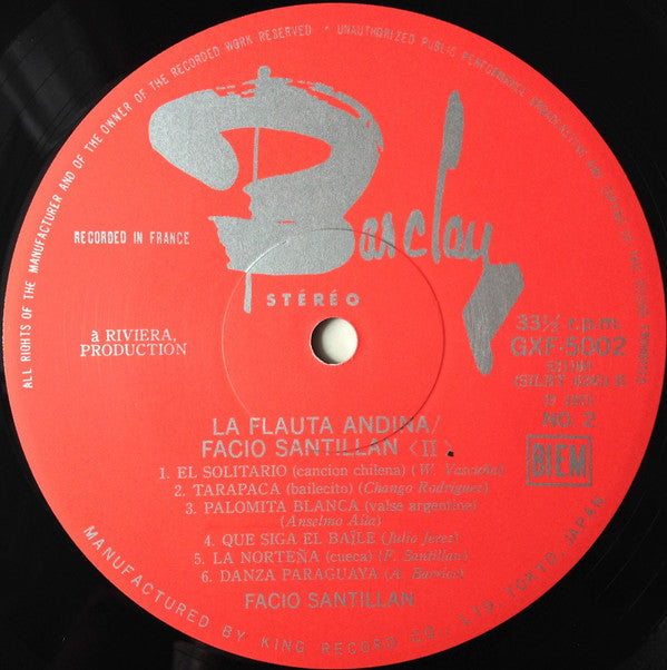 La Flauta Andina [II] = アンデスの笛 / ファシオ・サンティジャン＜II＞