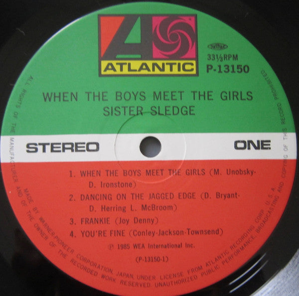 When The Boys Meet The Girls