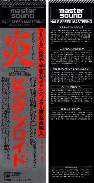 Wish You Were Here = 炎 (あなたがここにいてほしい)