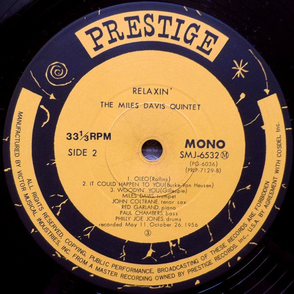 Relaxin' With The Miles Davis Quintet