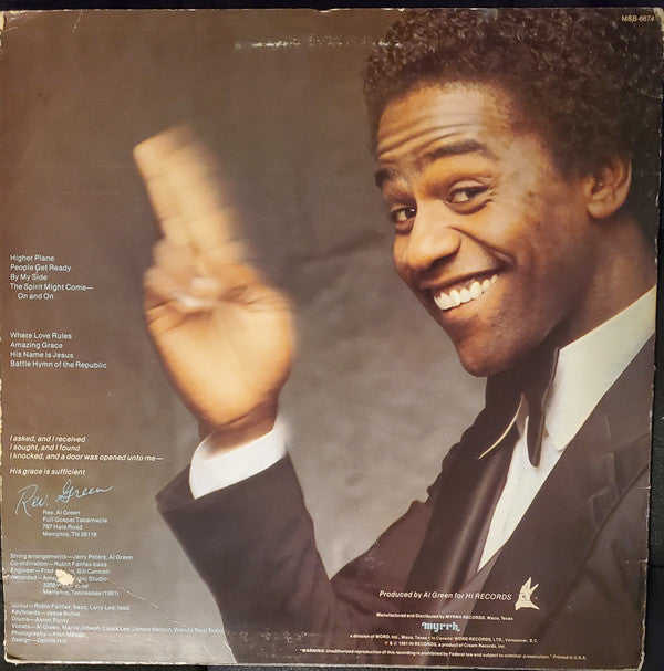 Master Release: Higher Plane by Al Green