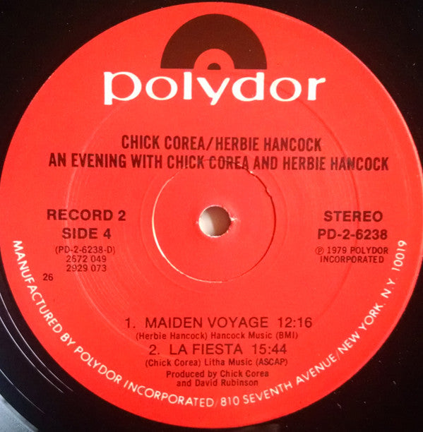 An Evening With Chick Corea And Herbie Hancock