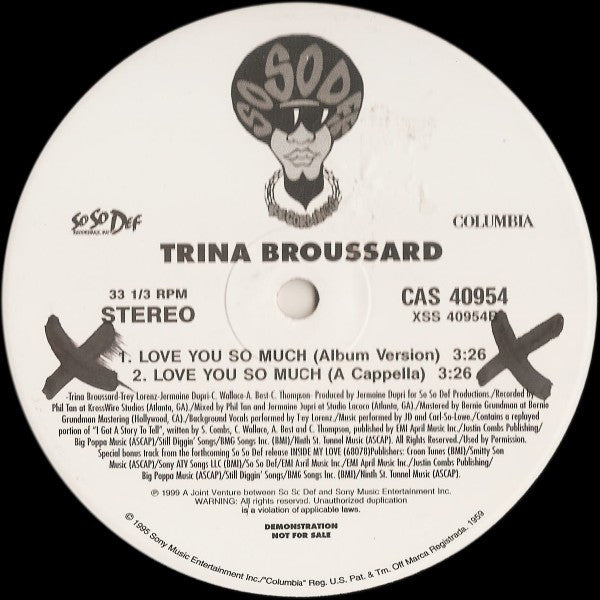 Release: Love You So Much-Vinyl-US-1999-CAS 40954-2862258