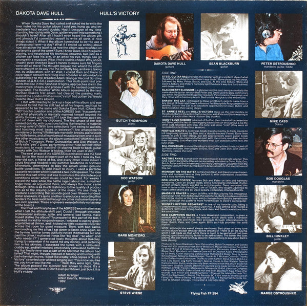 Release: Hull's Victory-Vinyl-US-1983-FF 294-4165801